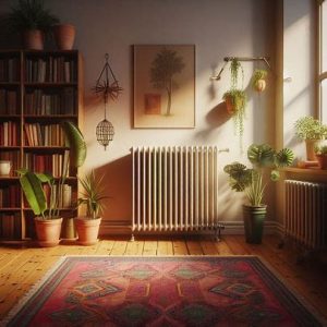 radiator in a room